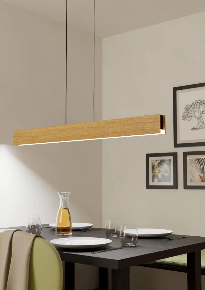 Houten hanglamp Anchorena-Z 123cm Eglo 9008606243679