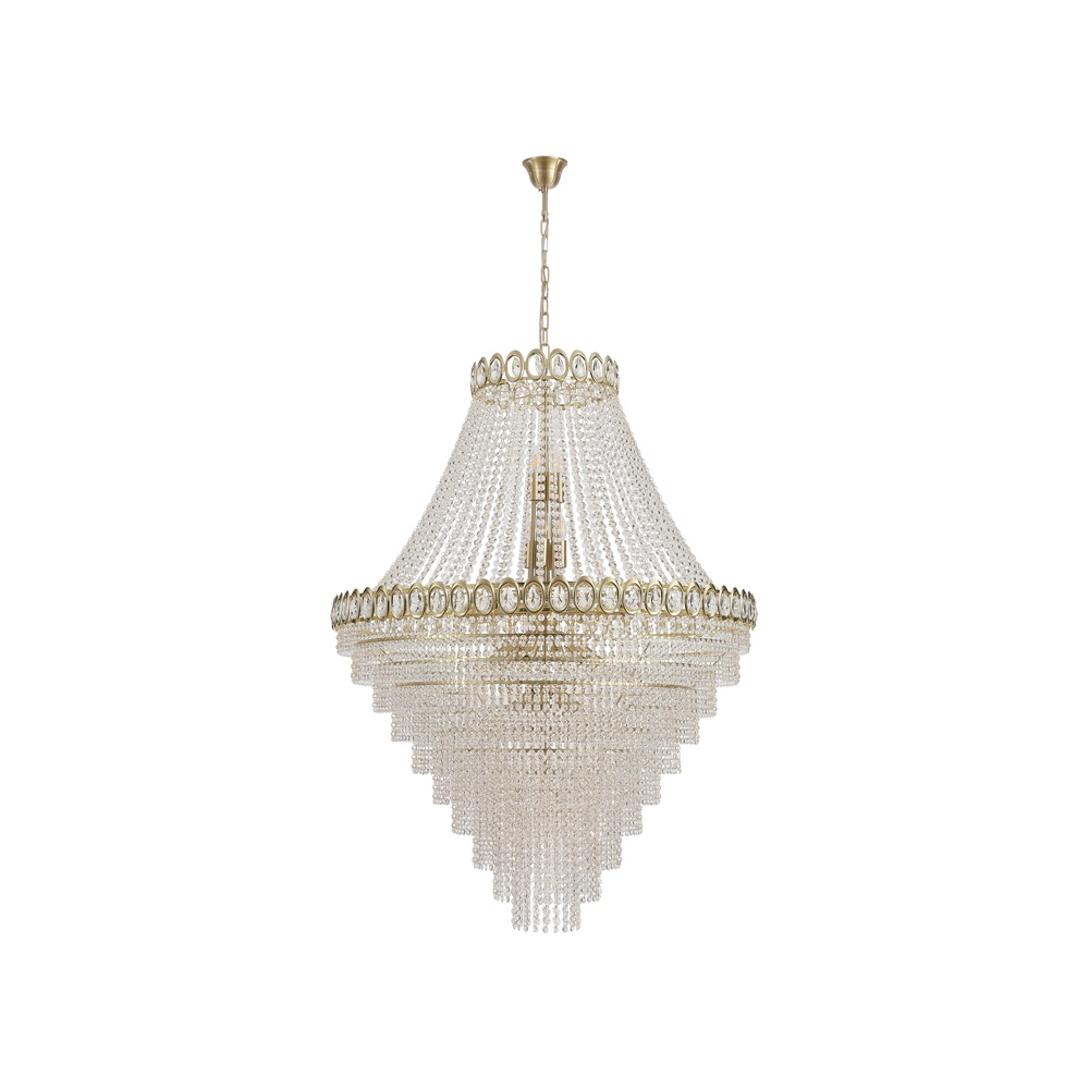 Kroonluchter Louis goud Ø 100cm Searchlight 5053423274621