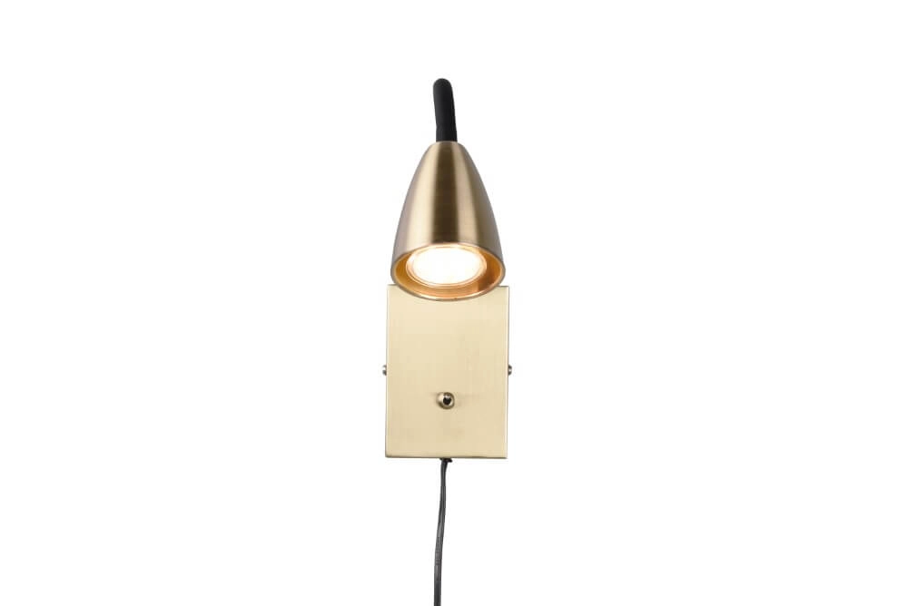 Flexibele leeslamp Wanda Messing Trio 4017807526547