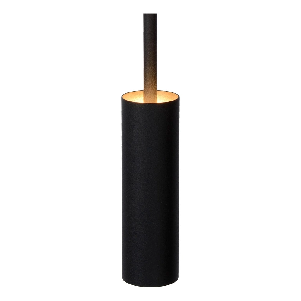 5-lichts design hanglamp Tubule zwart Lucide 5411212241870