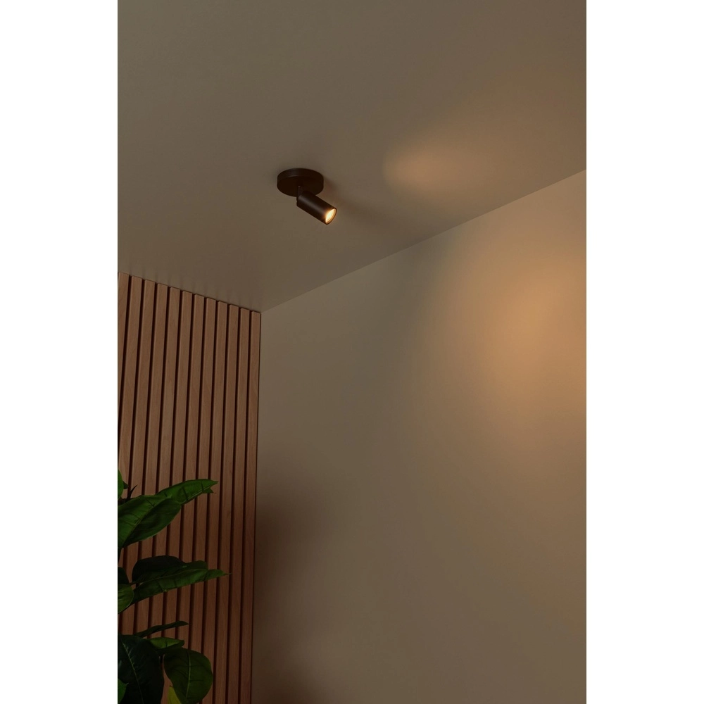 Plafondspot Ritmo mini GU10 zwart Lucide 5411212093943