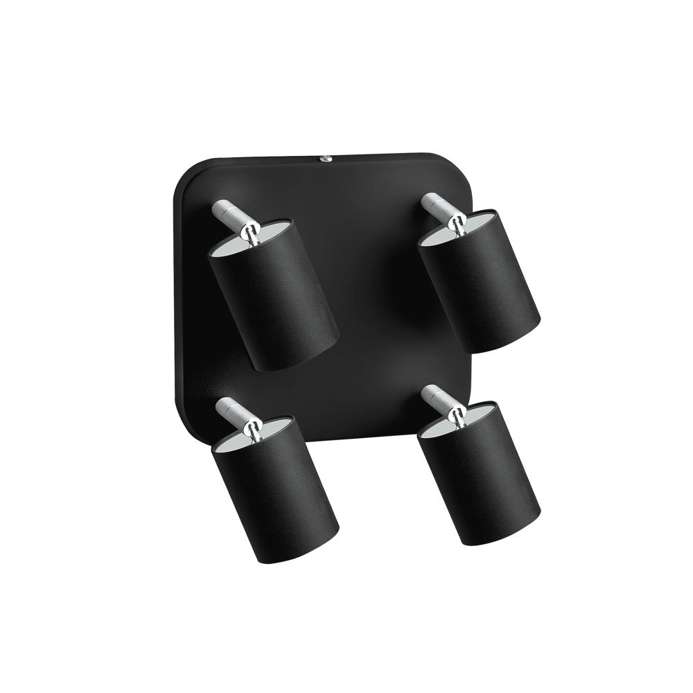 Spotlamp Eye 4-lichts zwart Spotlamp Eye 4-lichts zwart