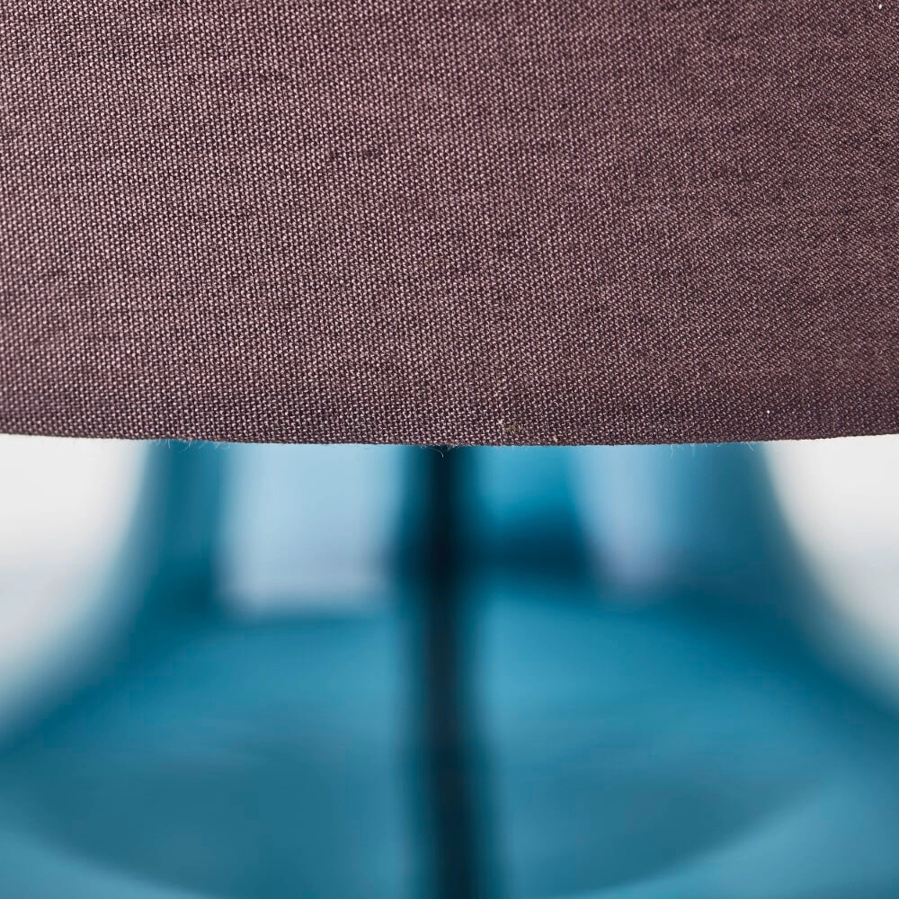 Tafellamp Hydra blauw met taupe Brilliant 4004353413131