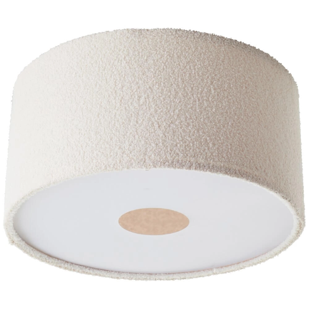 Creme plafondlamp Teddy Ø 45cm Brilliant 4004353447259