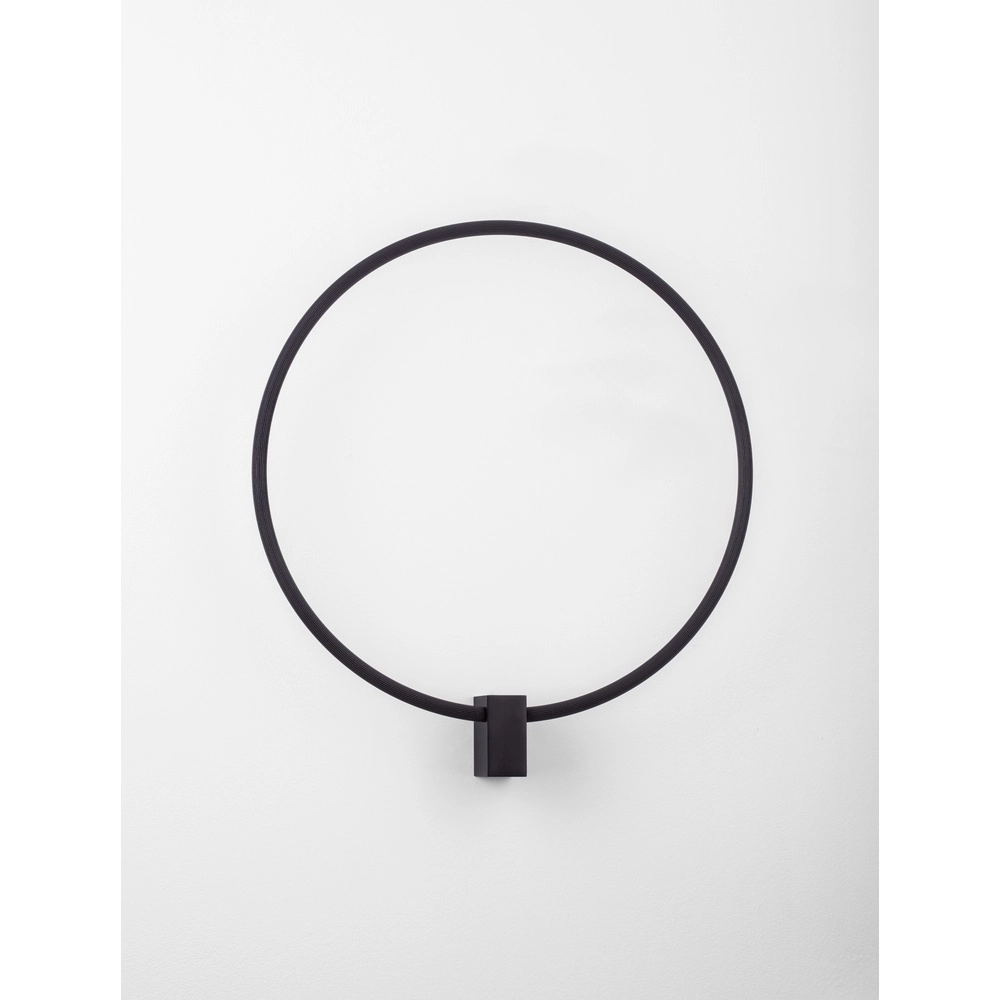 Ronde wandlamp Cercio zwart Lyora 5212017473677