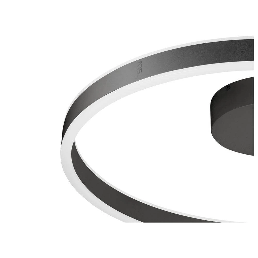 Design plafondlamp One 60 zwart Ø 60cm SLV 4024163298490