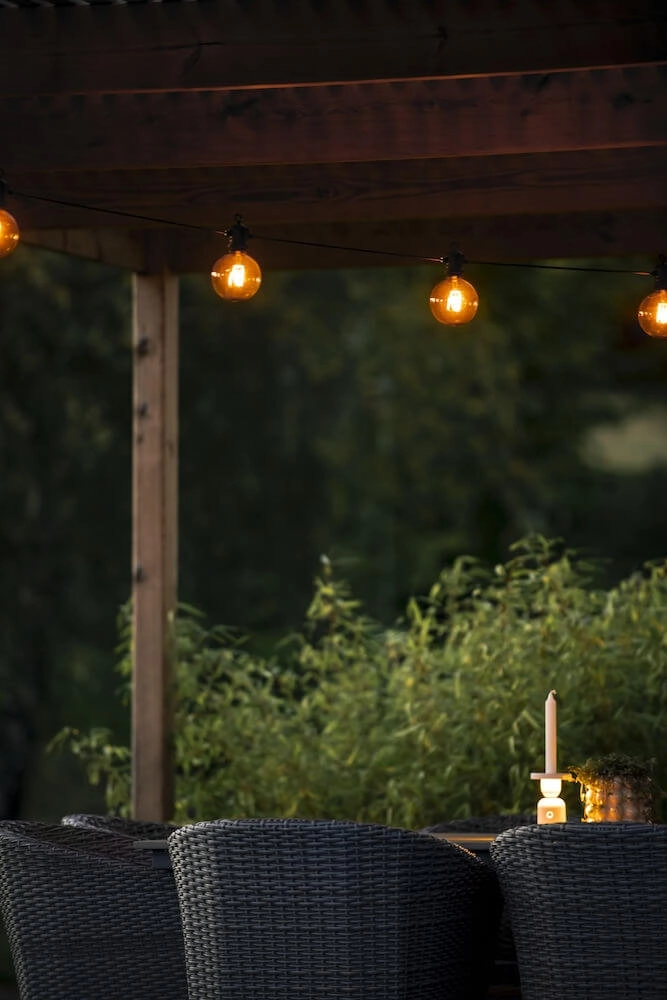 Partylight Globe bollen 4,5m KonstSmide 7318302393861