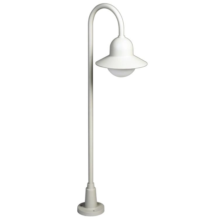 Buitenverlichting booglamp Manor 120cm-wit