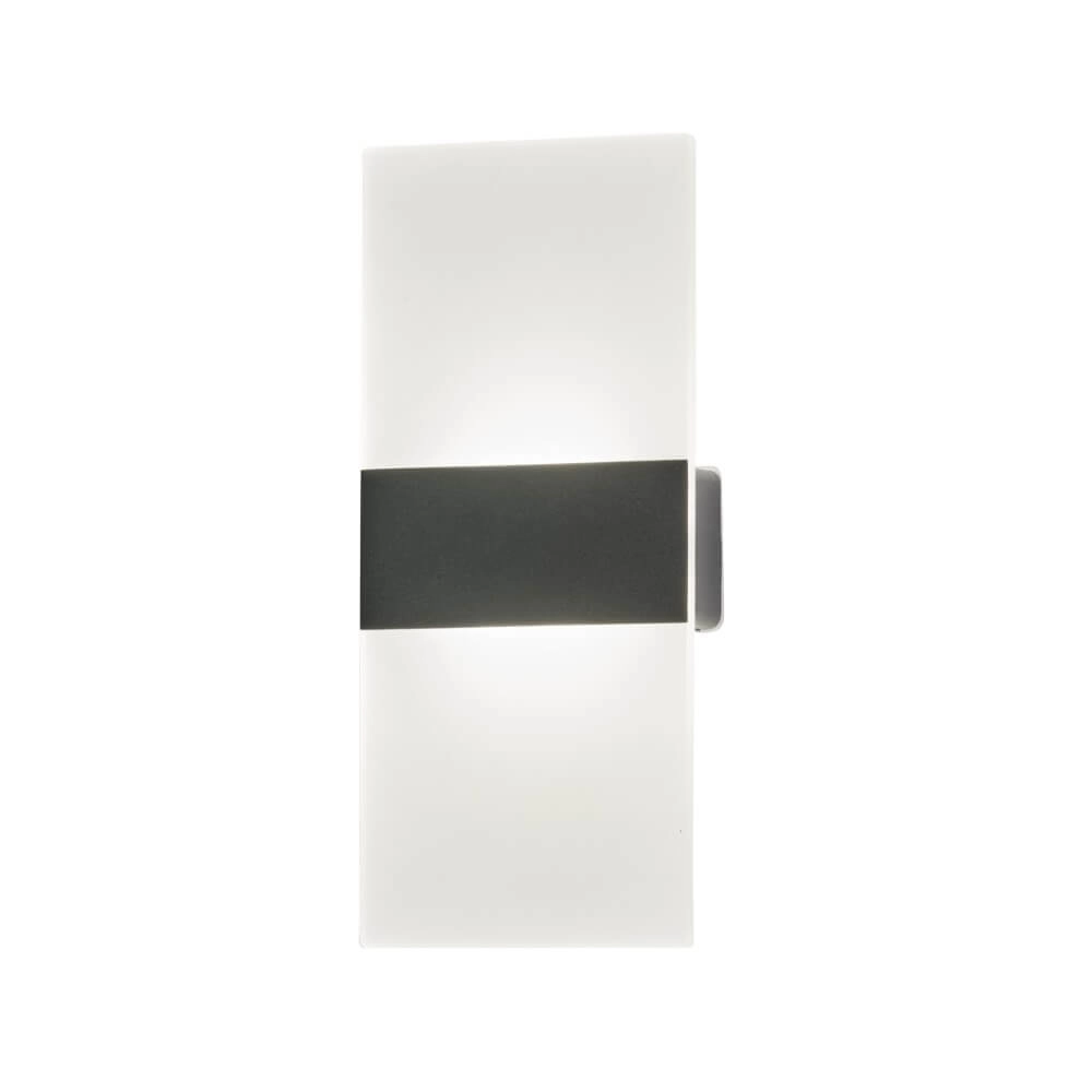 Zwarte wandlamp Magnetics zwart