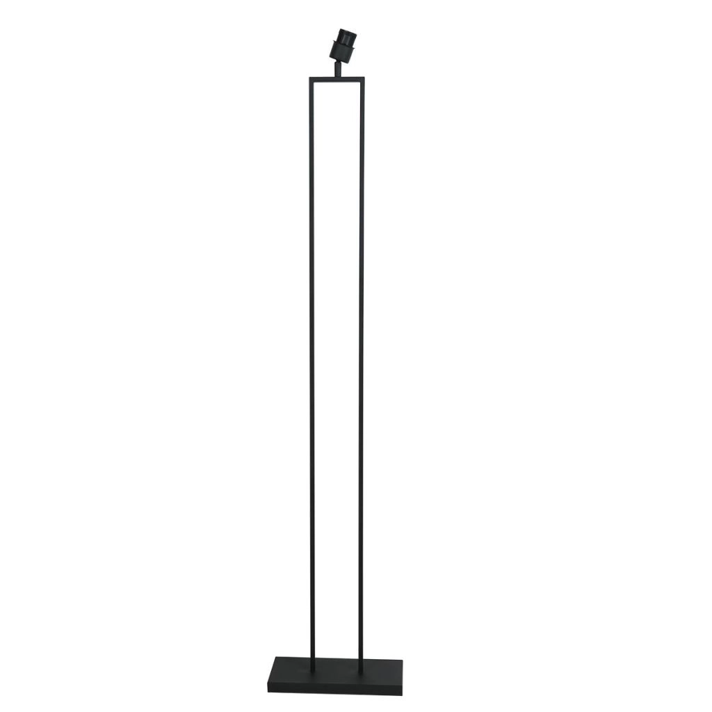 Zwarte vloerlamp Stang met kurk kap Ø50cm Steinhauer 8712746180411