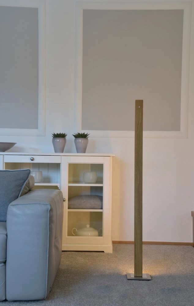 Led vloerlamp Leonora 122,5 cm - oak oiled HerzBlut 402173026357