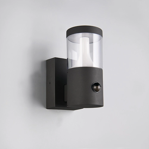 Wandlamp Tagus antraciet met sensor Trio 4017807686821