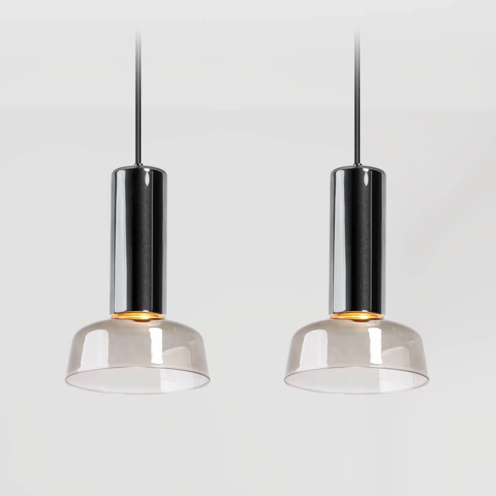 Hanglamp Beal smoke glas Ø 35cm ETH 8720195308249