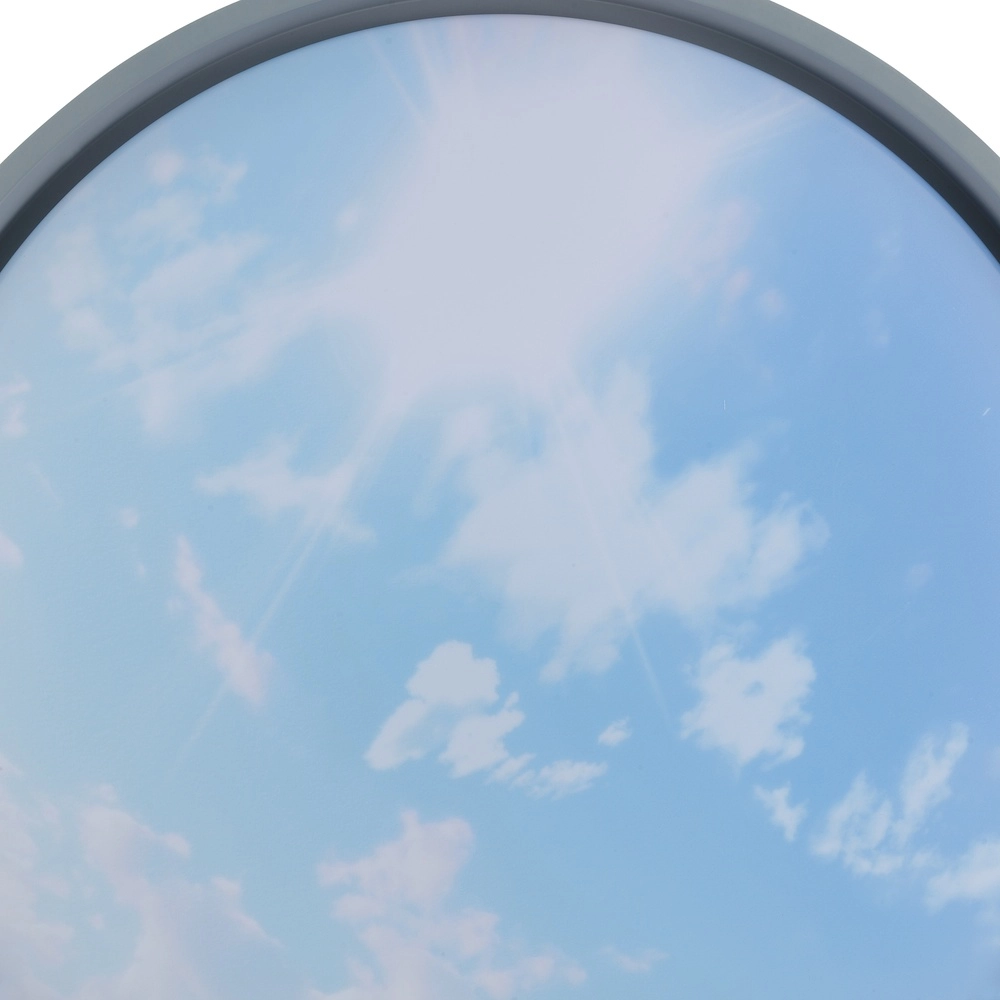 Plafonniere Sky-Dream wit met grijs Ø 48,5cm Brilliant 4004353473999