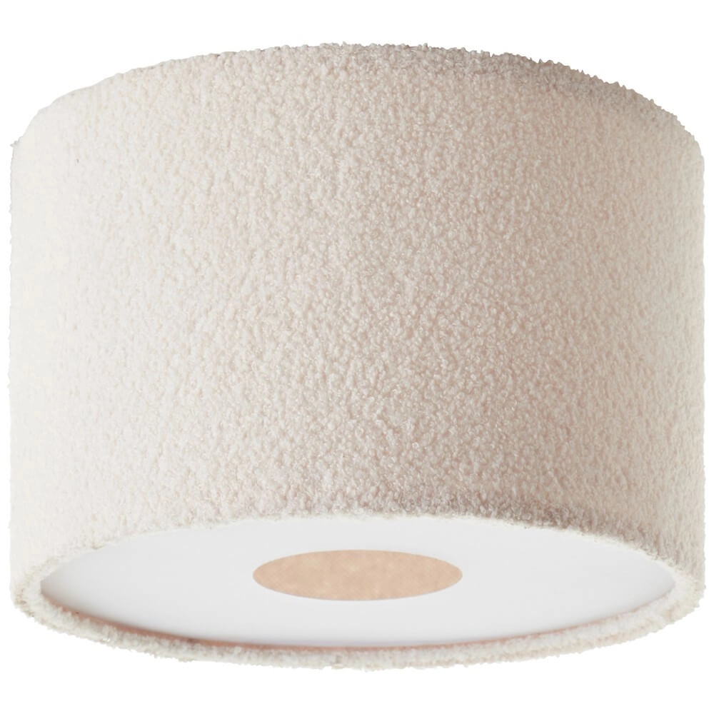 Creme plafondlamp Teddy Ø 35cm Brilliant 4004353447242