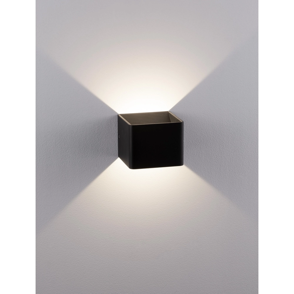 Wandspot Epic vierkant zwart Lyora 5212017444325