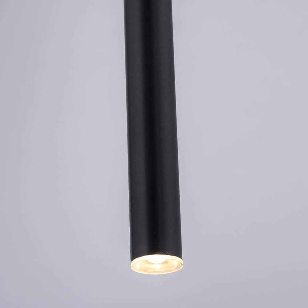 Unieke hanglamp Flute 1-lichts zwart Paul Neuhaus 4012248374764