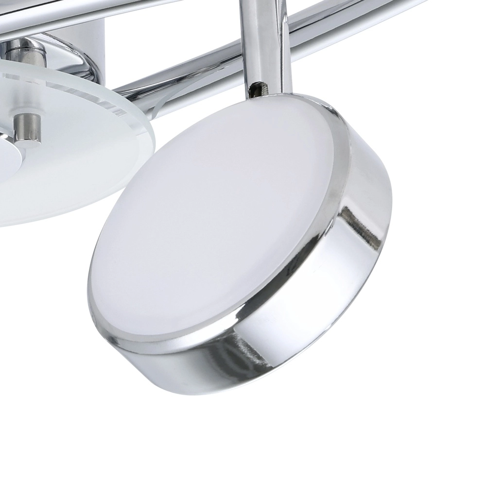 4-lichts plafondlamp Salto chroom Eglo 9002759328290