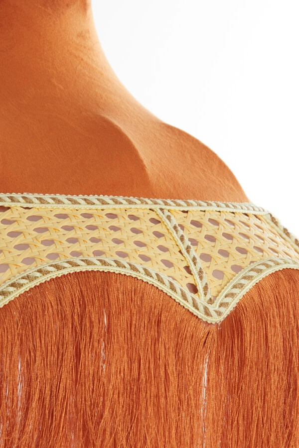 Tiffany hanglamp Mizia oranje Ø 40cm Light & Living 8717807758523