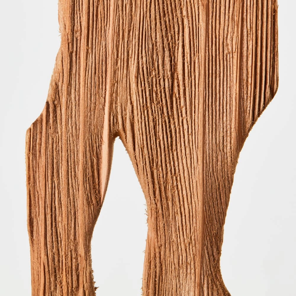 Tafellamp Chaumont rond zwart met hout Brilliant 4004353414978