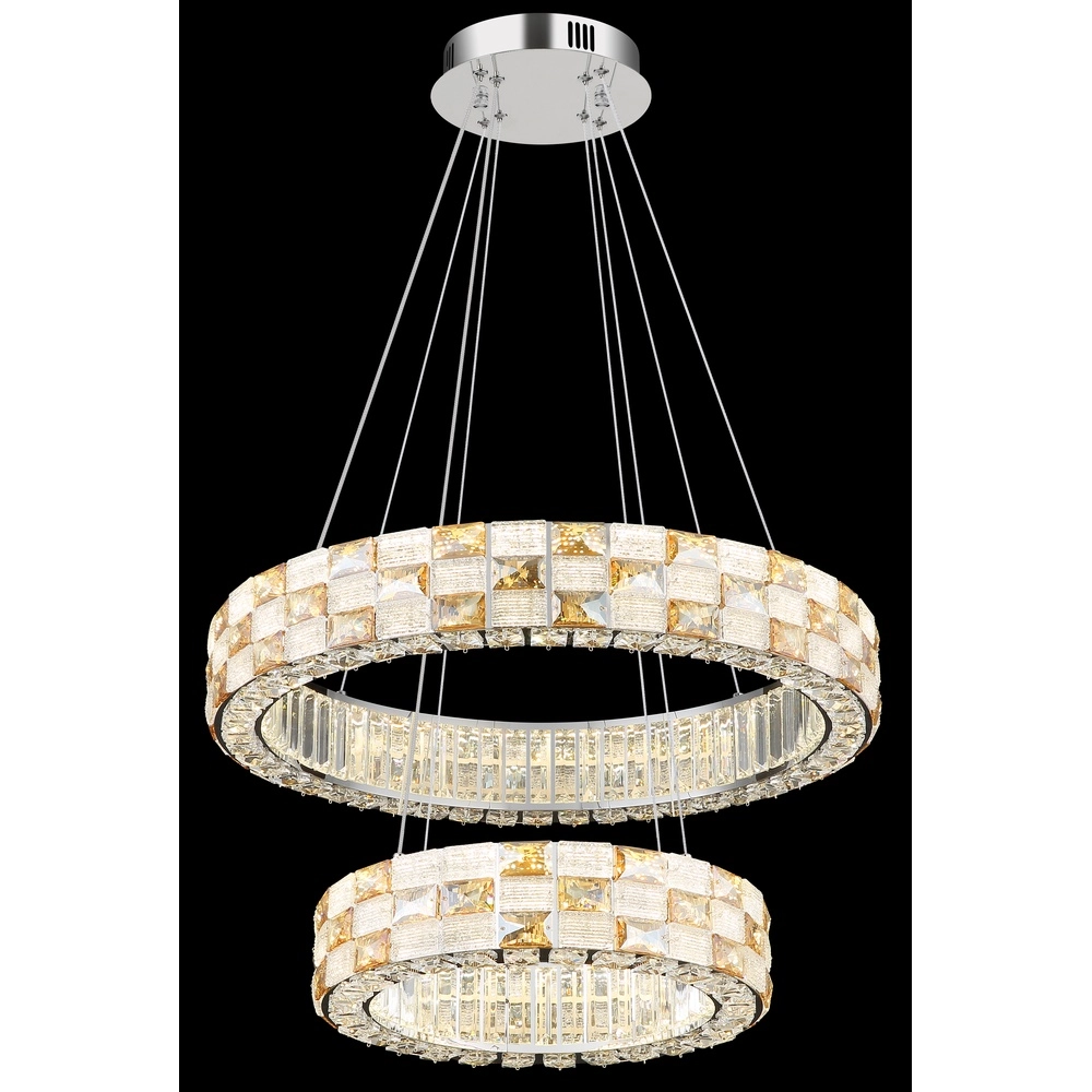 Hanglamp Lidia chroom Globo 9007371586097