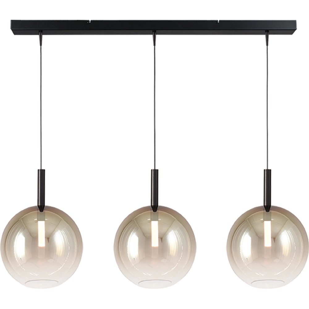 3L hanglamp Ø 24cm Lido Ball met gold-fading glas