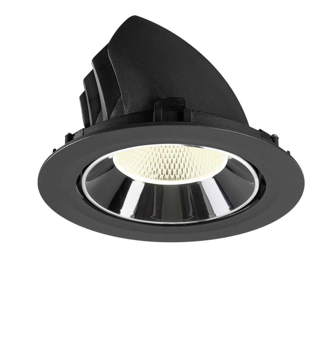 Inbouwspot Numinos Gimble XL zwart/chroom 4000K - 20gr SLV 4024163308526