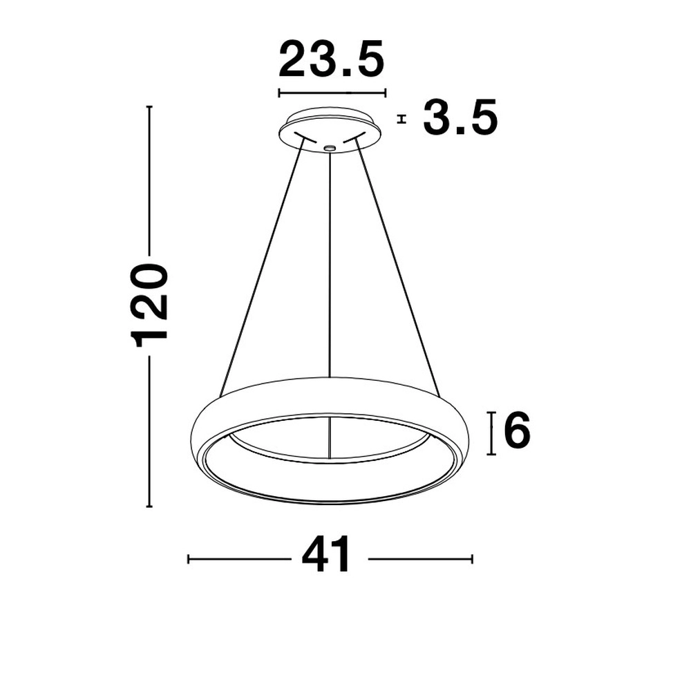 Design hanglamp Albi wit Ø 41cm Lyora 5212017419477