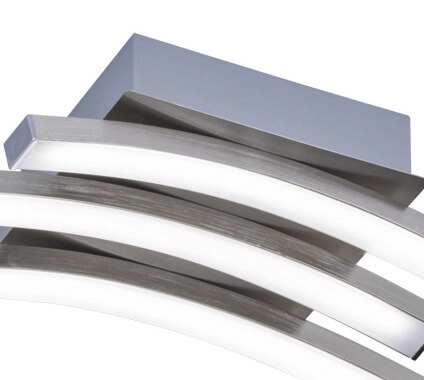 Plafonnière Route nikkel mat Trio 4017807389333