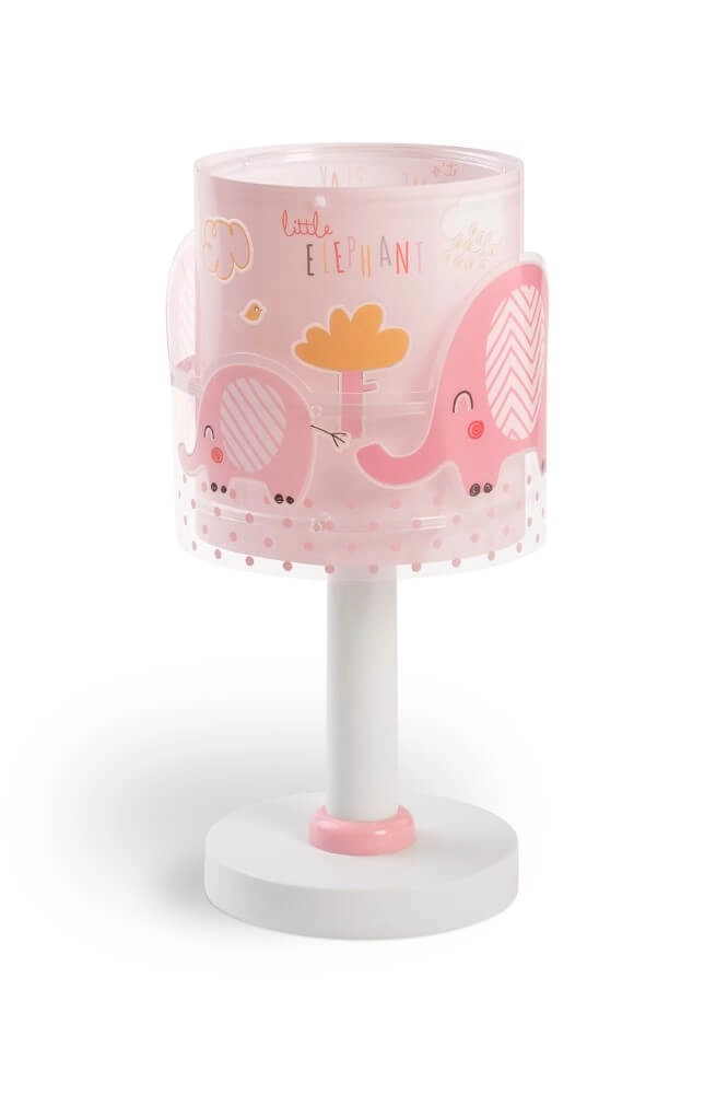 Kinderkamer tafellamp Little Elephant soft roze Dalber 8420406613314