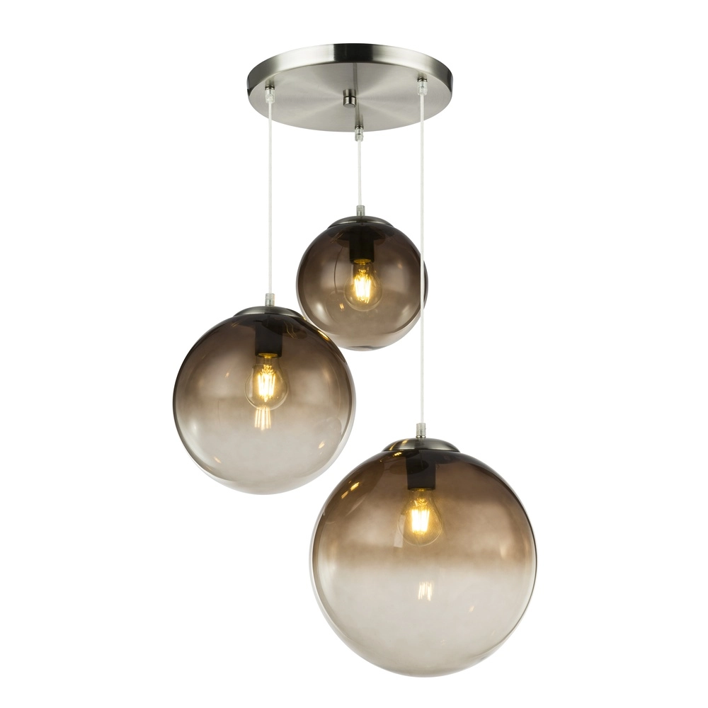 3-lichts hanglamp Varus chroom Globo 9007371377473