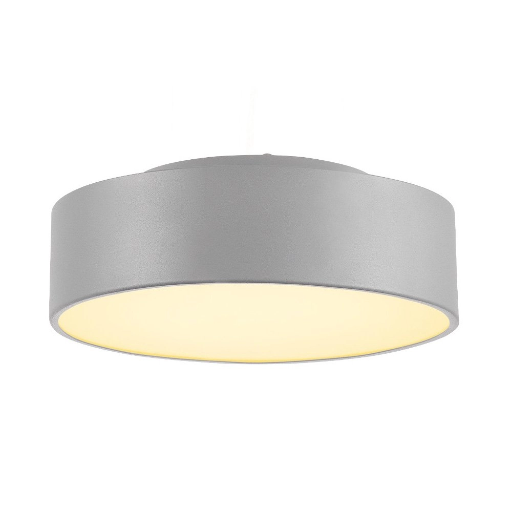 Plafondlamp Medo LED 28cm - 3000K met grijze kap