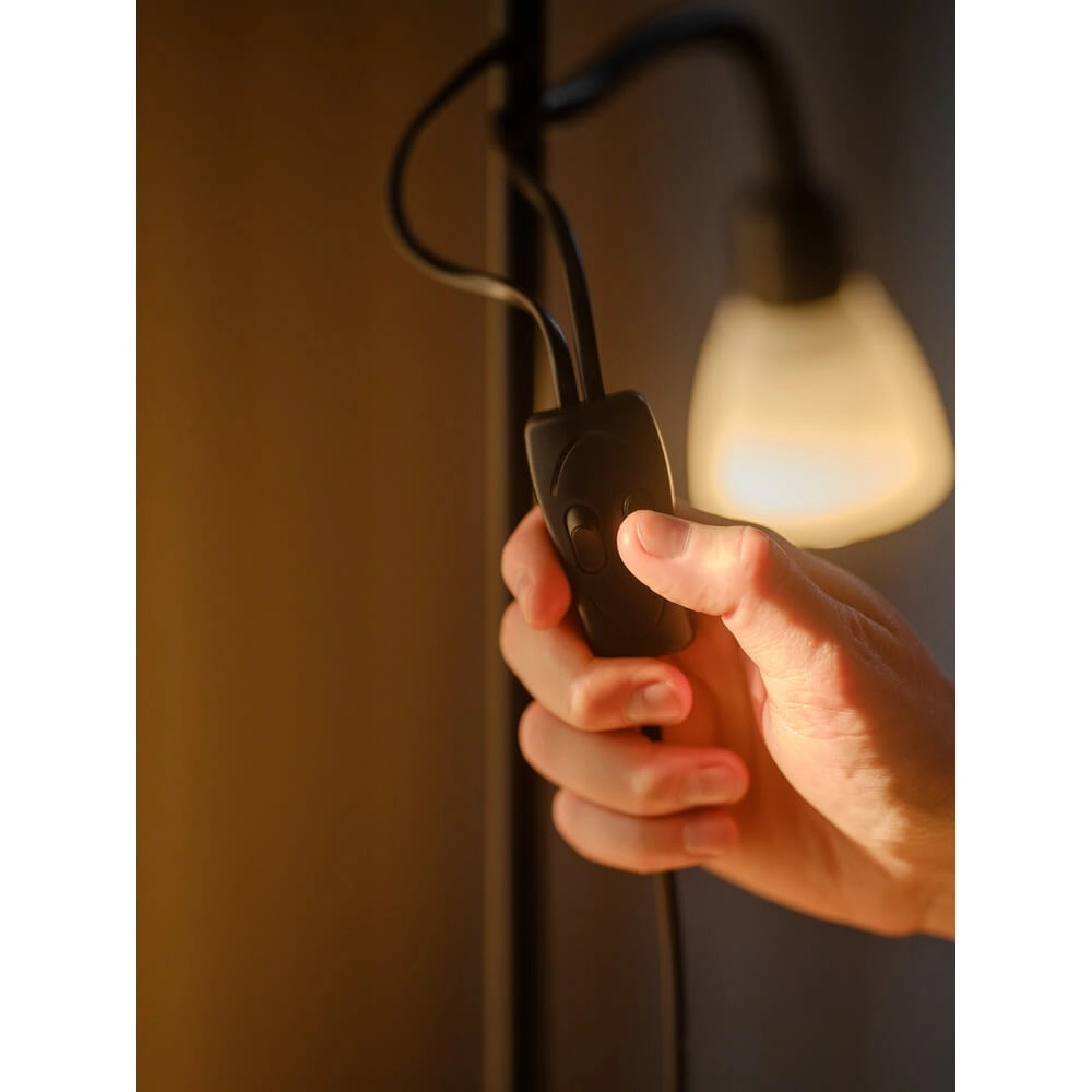 Klassieke leeslamp Lauria zwart Nordlux 5704924024634