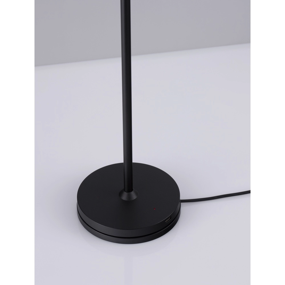 Oplaadbare tafellamp Seina zwart Lyora 5212017444455