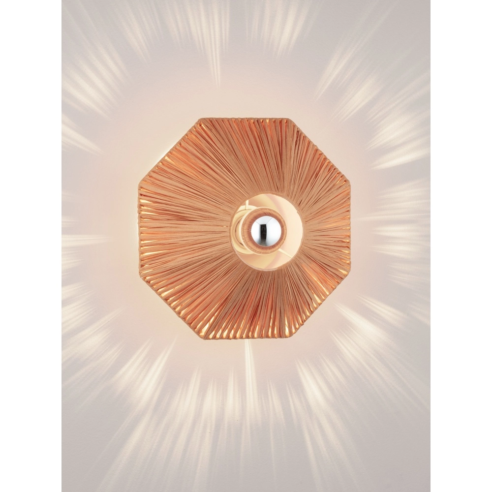 Wandlamp Elvio terracotta Ø 30cm