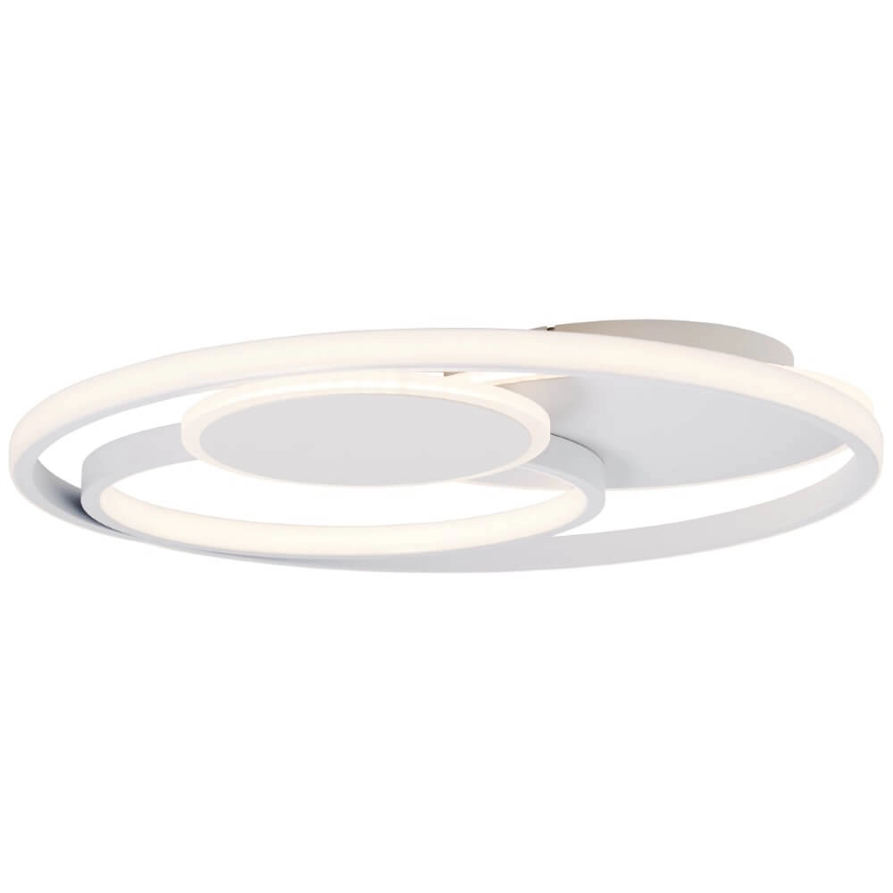 Plafondlamp Runda 50cm 3-rings wit