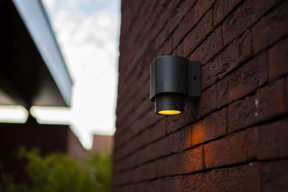 Wandspot Cypres down antraciet Lutec 6939412014869