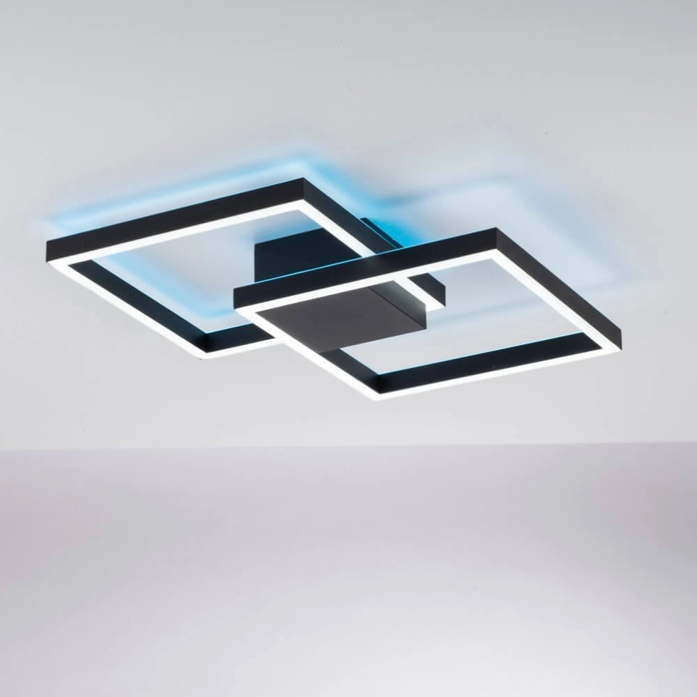 Design plafondlamp Q-Marko vierkant Paul Neuhaus 4012248366622