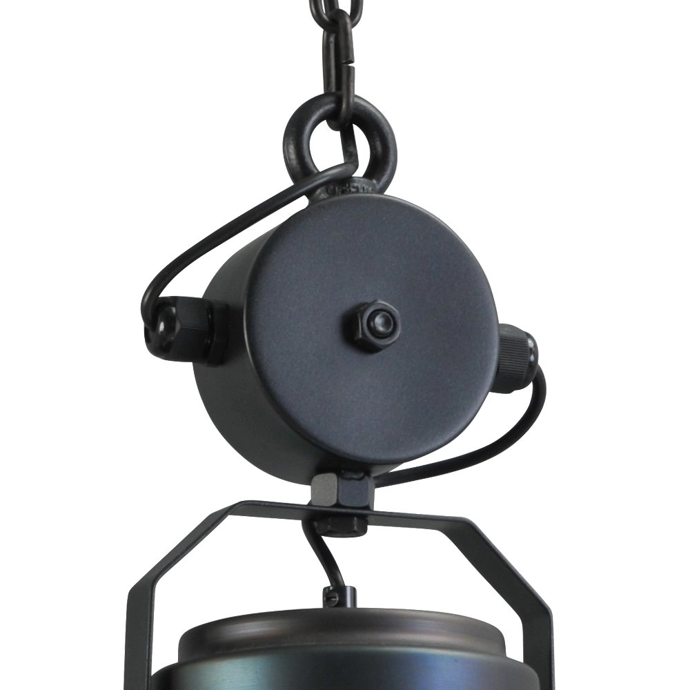 Stoere industrie hanglamp Industria 44 antraciet Masterlight 8718121239583