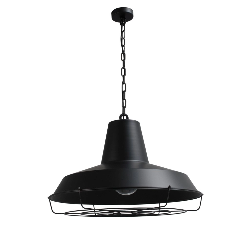 Retro hanglamp Prato XXL 67 Grid zwart