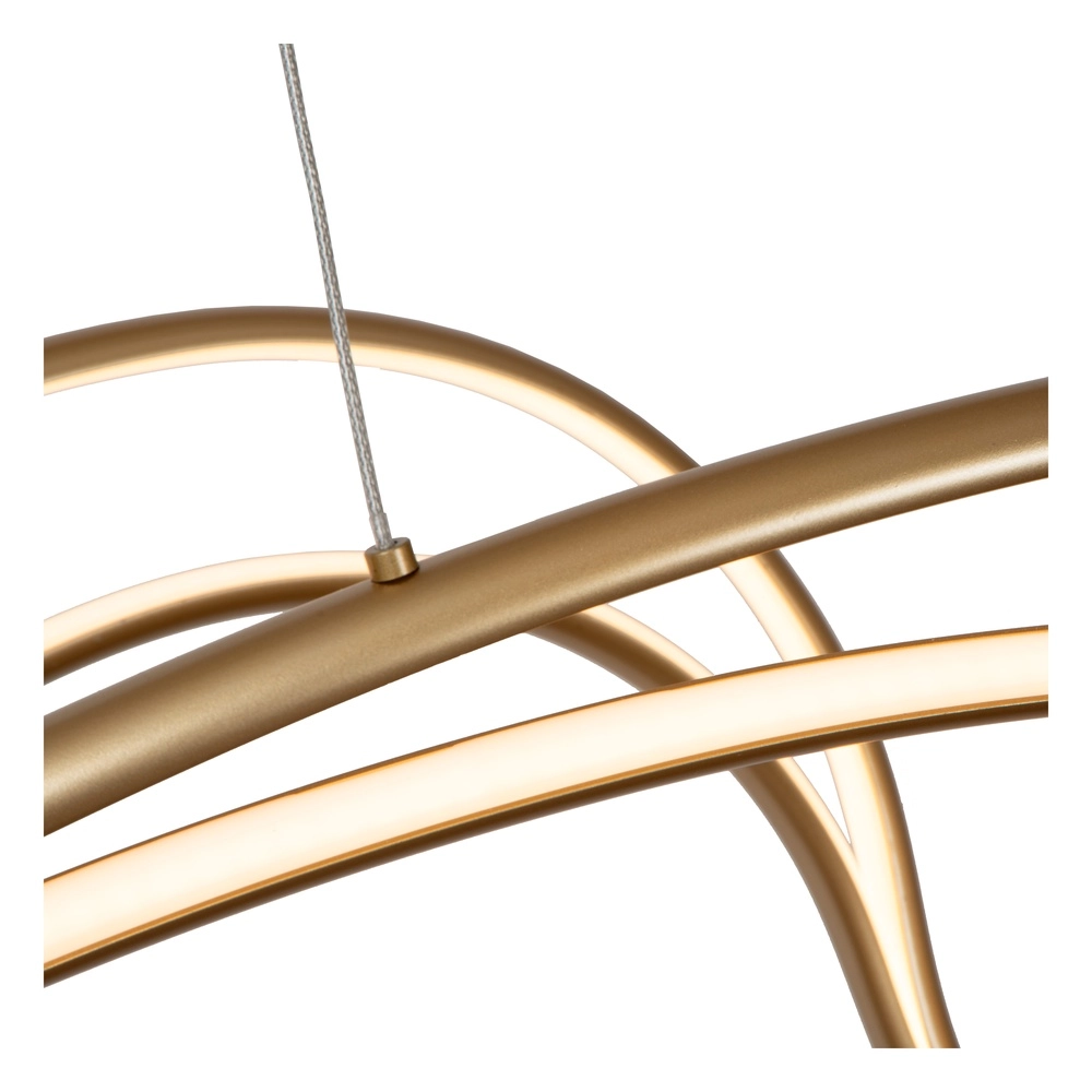 Design hanglamp Sardana krul goud Premium by Lucide 5411212560254