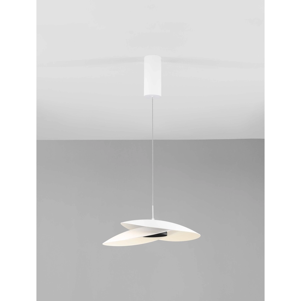 Hanglamp Olea design wit Ø 48cm Hanglamp Olea design wit Ø 48cm