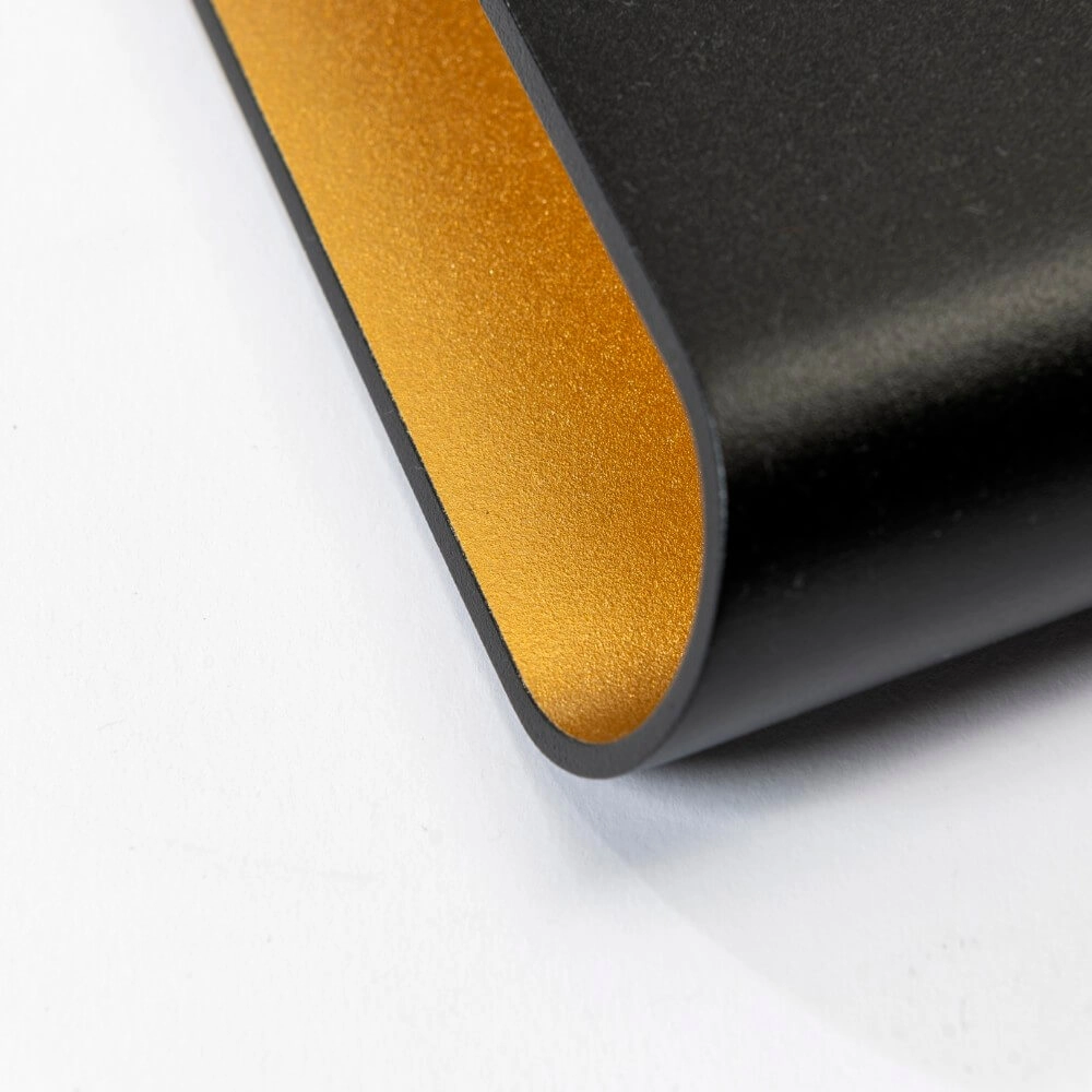 Wandlamp Diaz L Zwart met goud Artdelight 8720701100299