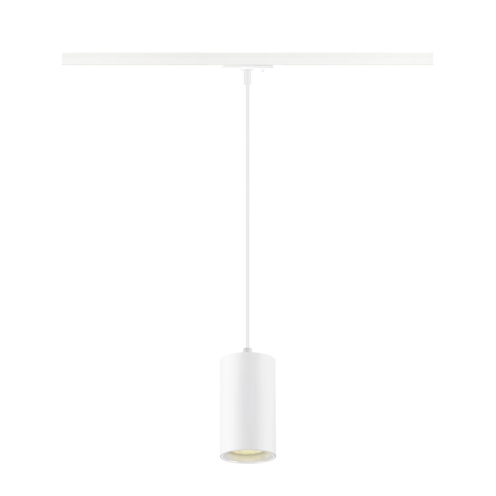 Hanglamp voor rail Asto Tube 1-fase wit