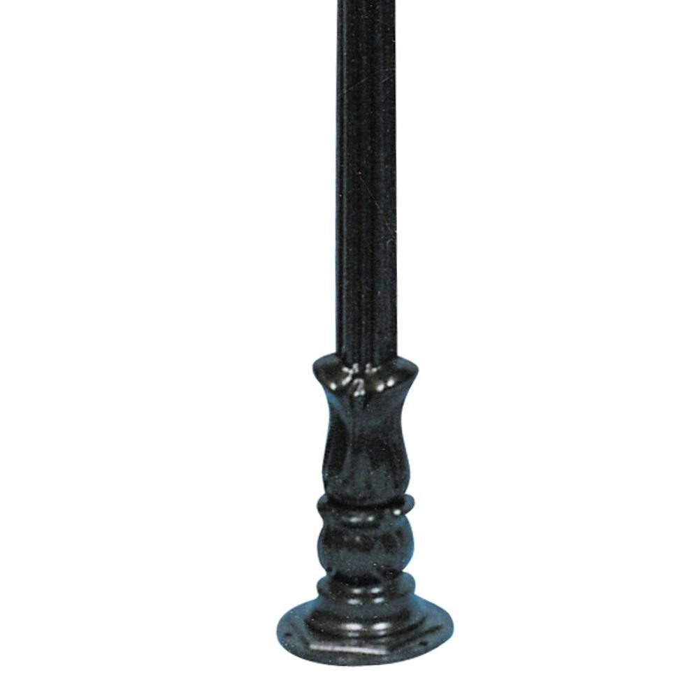 Nostalgische buiten lantaarn De Waard zwart KS Verlichting 8714732070249