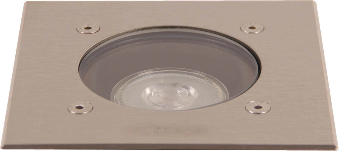 Grondspot RVS spot vierkant RVS Franssen 7042891551554