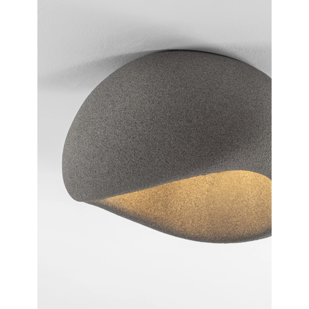 Natural ceiling lamp Aere grey 50cm Lyora 5212017476777