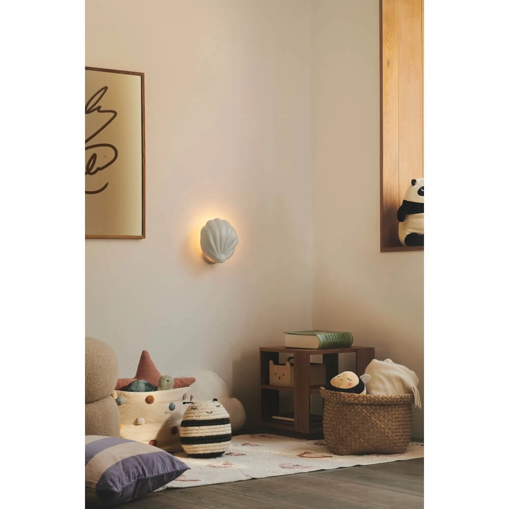 Wandlamp Konchi schelp wit Nordlux 5704924015984