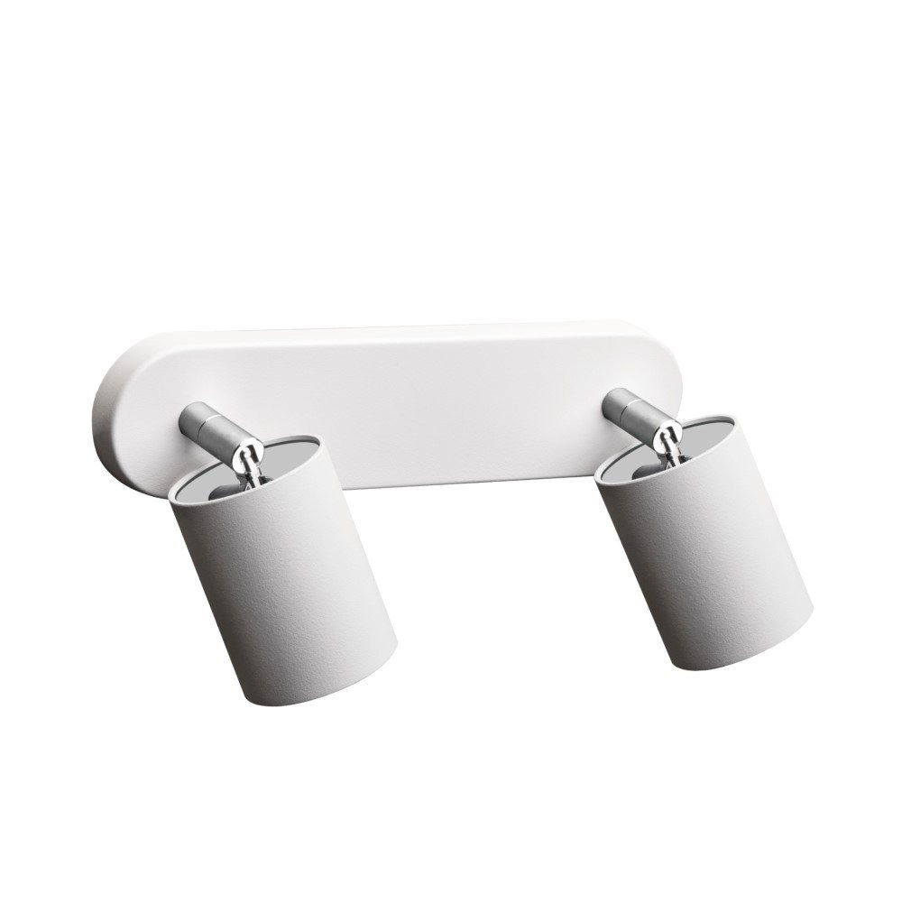 Dubbele opbouwspot Eye wit Dubbele opbouwspot Eye wit