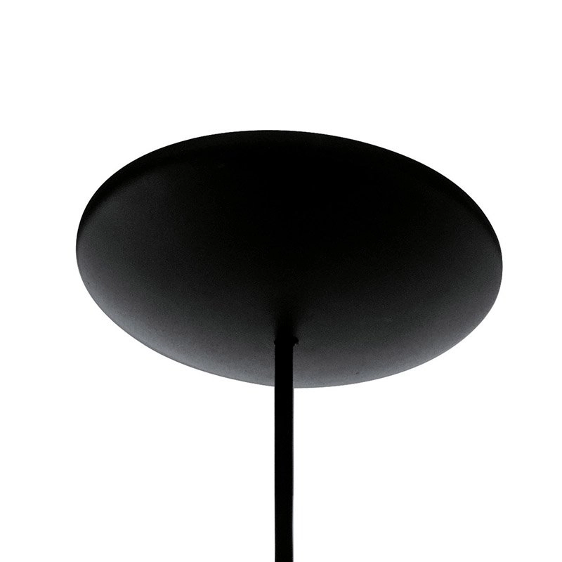 Landelijke hanglamp Mogano 1 40cm zwart met roodkoper Eglo 9002759946050